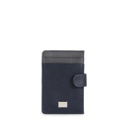 Picard Saffiano  Men's Leather Card Holder (Navy)