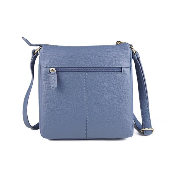 Picard Rhone Leather Bag, Ladies Bag, Leather Sling Bag, Shoulder Bag, Sling Bag, Ladies Bag,  Blue Bag, Back View