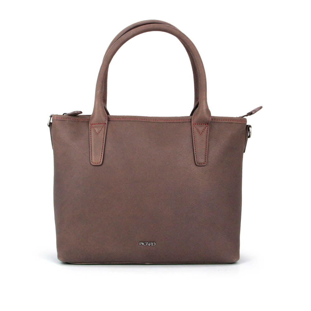 Picard Buffalo Ladies Leather Tote Bag Cafe Burgundy