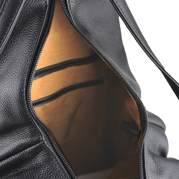 Picard Rhone Medium Curve Ladies Leather Backpack (Black)