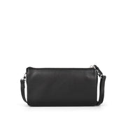 Picard Bingo Ladies Leather Triple Compartment Sling Pouch (Black)