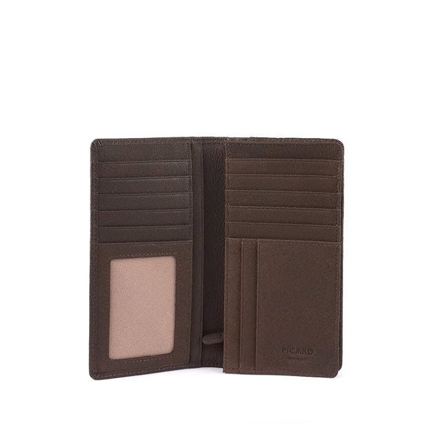 Picard Buffalo Long Leather Wallet (Cafe)