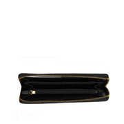 Picard Lauren Ladies Long Leather Zip Around Wallet (Black)