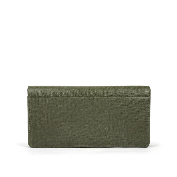 Picard Lauren Ladies Long Leather Wallet (Military Green)