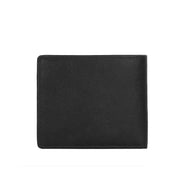 Picard Lauren Ladies Leather Bifold Wallet with Card Window and Coin Pouch (Black)