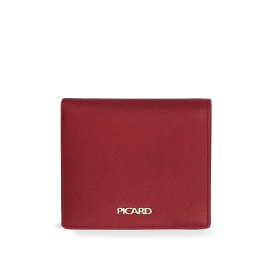 Picard Lauren Ladies Leather Bifold Wallet (Red)
