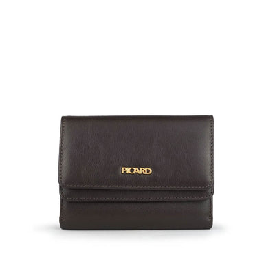 Picard Winchester Ladies Trifold Leather Wallet (Cafe)