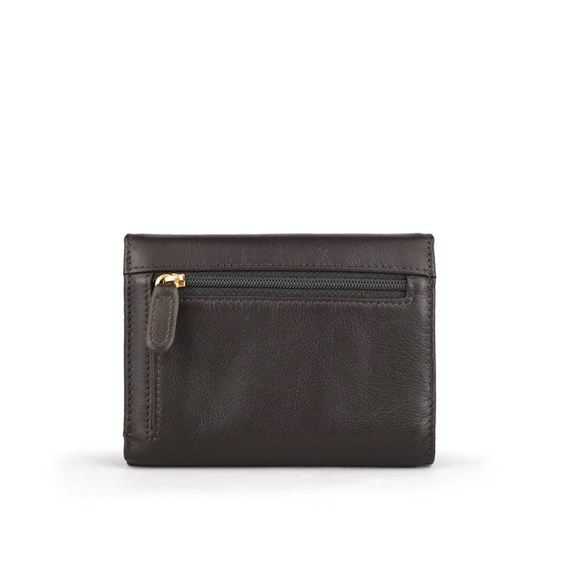 Picard Winchester Ladies Trifold Leather Wallet (Cafe)