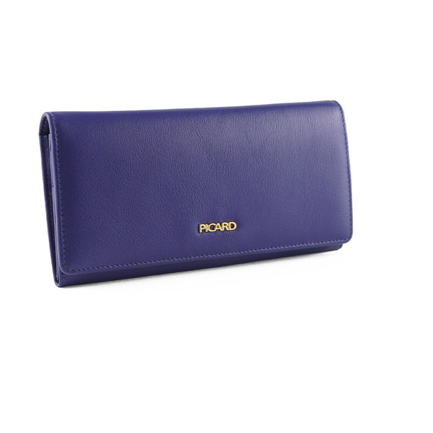 Picard Winchester Ladies Long Leather Wallet (Blue)