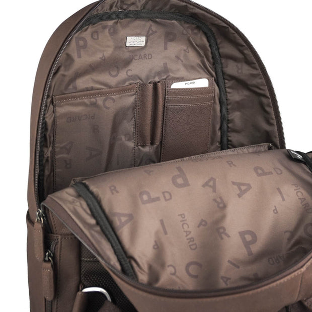 Picard Buffalo Men's Leather Backpack (Cafe)