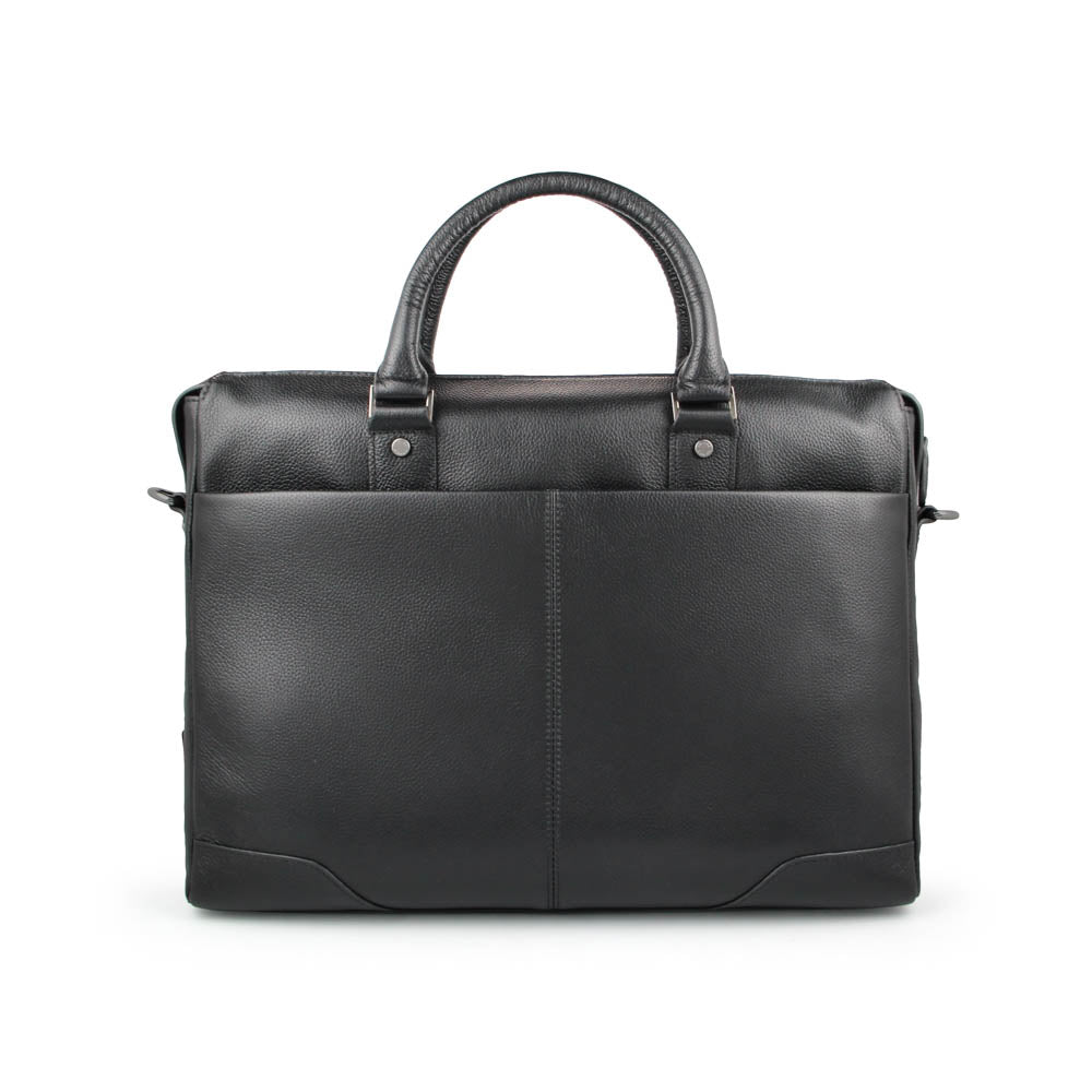 Picard Cologne Men's Leather Briefcase (Jet) | Picard Singapore