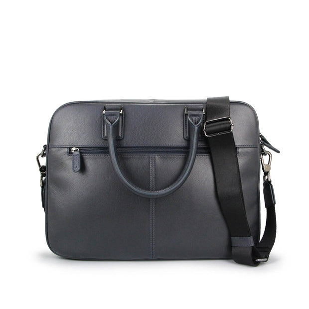 Picard Loaf Men's Leather Briefcase (Navy)