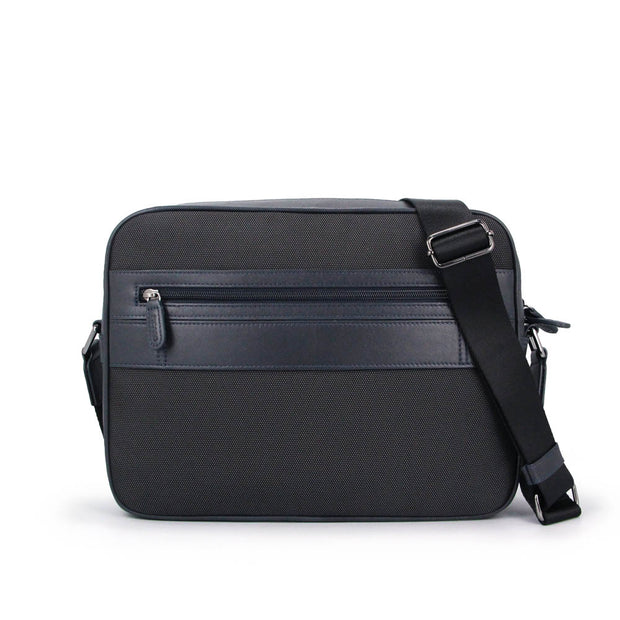 Picard Loaf Men's  Leather Messenger Bag (Navy)