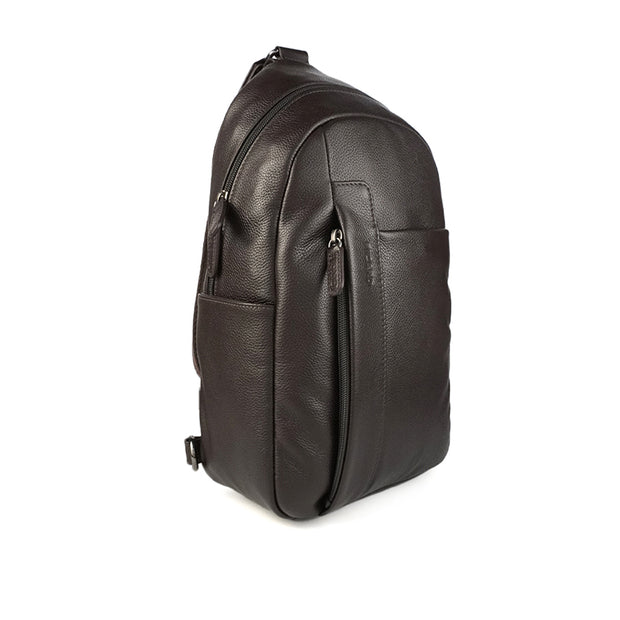 Picard Mobile Men's Leather Crossbody Bag (Cafe)