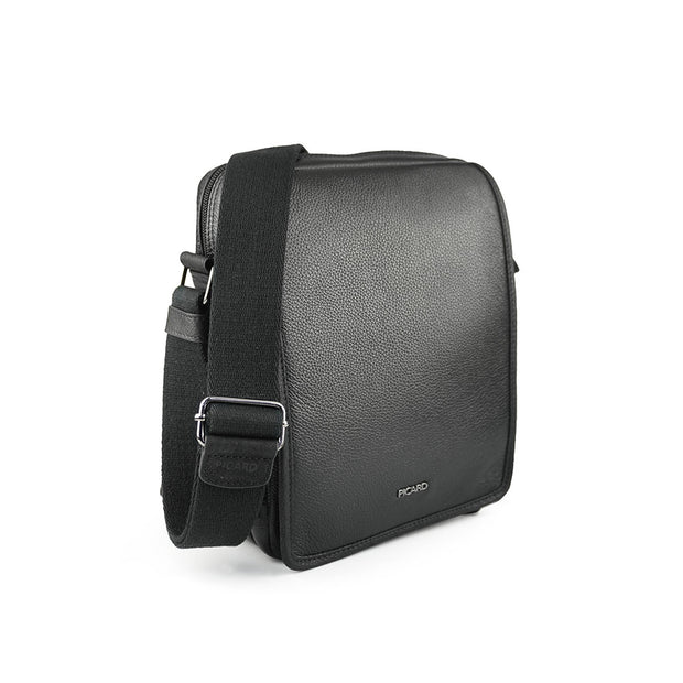 Picard Winter Men's Leather Shoulder Bag (Black)