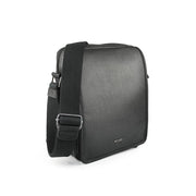 Picard Winter Men's Leather Shoulder Bag with Flap (Black)