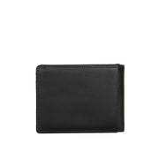 Picard Brooklyn Bifold Men's Leather  Wallet With Top Flap and  Card Window (Black)