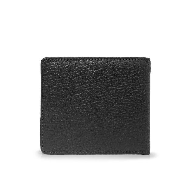 Picard Derek Men's Leather Bifold Wallet with Coin Pouch (Black)