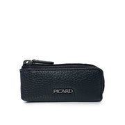 Picard Derek Men's Leather  Coin Pouch With Key Holder (Black)