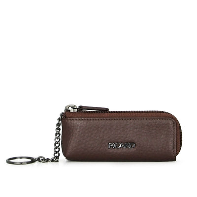 Picard Derek Men's Leather  Coin Pouch With Key Holder (Brown)