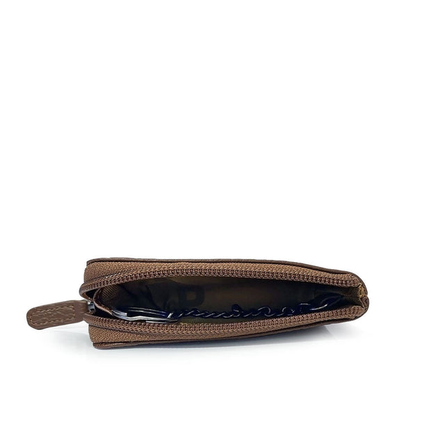 Picard Derek Men's Leather  Coin Pouch With Key Holder (Brown)