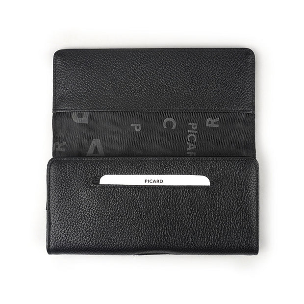 Picard Digi Men's Leather Mobile Pouch (Black)