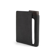 Picard Munich Men's Bifold Leather Wallet with Zipped Coin Compartment (Black)