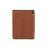 Picard Munich Men's Bifold Leather Wallet with Zipped Coin Compartment (Tan)