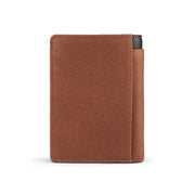 Picard Munich Men's Leather Bifold Wallet with Zip Coin Compartment (Tan)