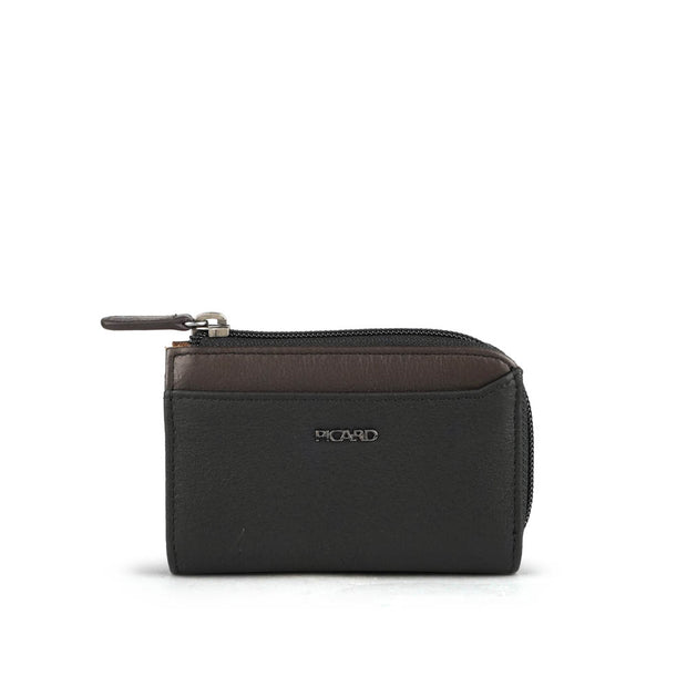 Picard Munich Zip Around Leather Wallet (Black)