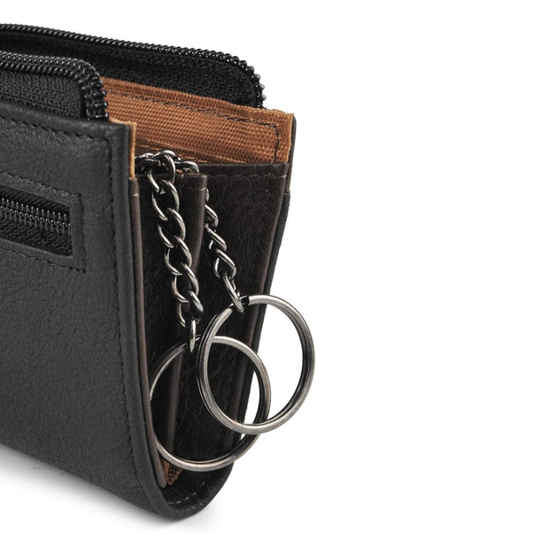 Picard Munich Zip Around Leather Wallet (Black)