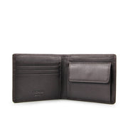 Picard Saffiano Men's  Leather Wallet with Coin Pouch (Cafe)