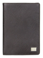 Picard Saffiano Men's Passport  Leather Holder (Cafe)