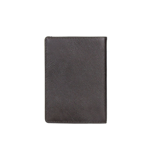 Picard Saffiano Men's Passport  Leather Holder (Cafe)