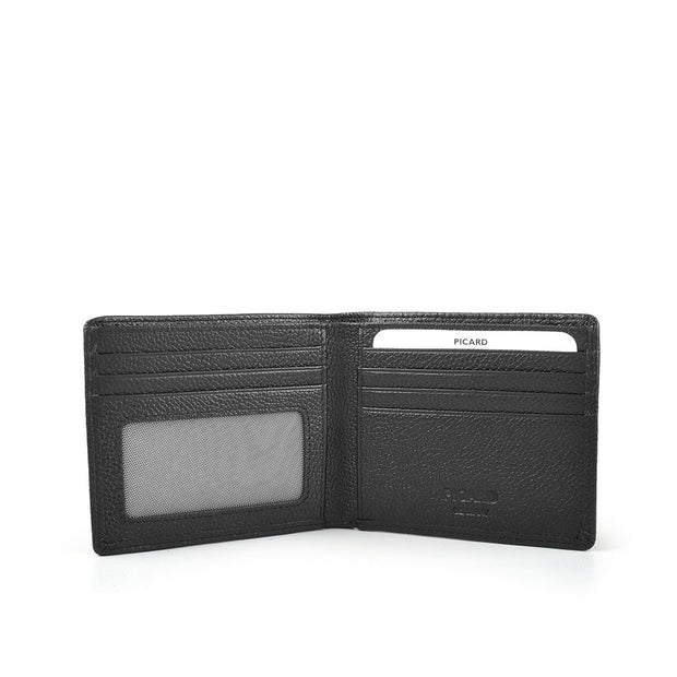 Picard Urban Men's Leather Wallet with Card Window (Black)