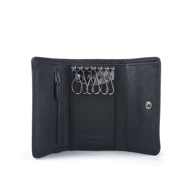Picard Winter Leather Key Holder with Bill Compartment (Ocean)