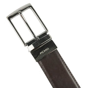Picard Bremen Pin Reversible 35mm Men's Leather Belt In (Black/Cafe)