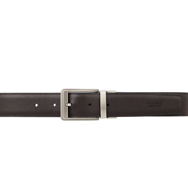 Picard Gregory Pin Reversible 35mm Men's  Leather Belt (Black)