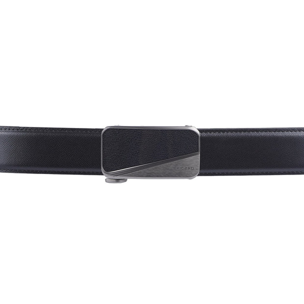 Picard Kiel Micro-Adjustable Auto-Lock Men's Leather Belt (Black)