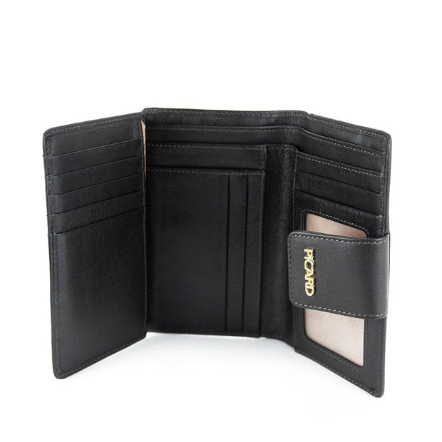 Picard Winchester Ladies Trifold Leather Wallet (Cafe)