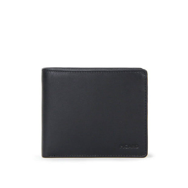 Picard Alois Men's Leather Bifold Wallet (Black)