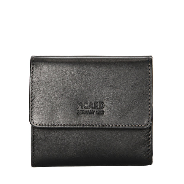 Picard Brooklyn Men's Bifold Leather  Wallet (Black)