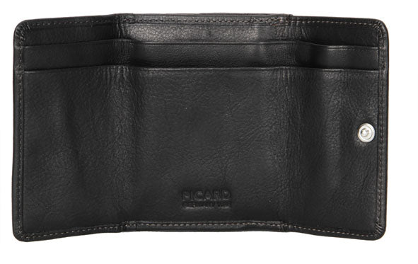 Picard Brooklyn Men's Bifold Leather  Wallet (Black)