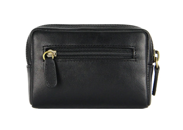 Picard Breve Leather Coin Pouch (Black)