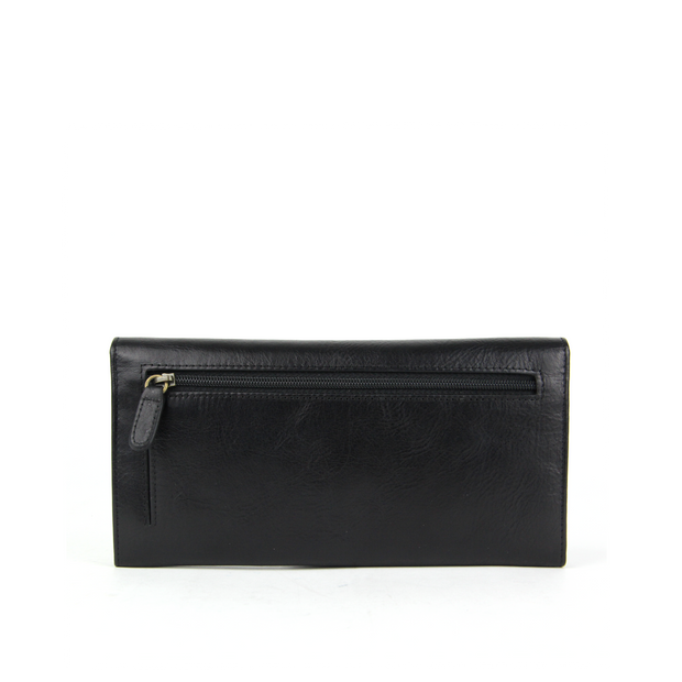 Picard Breve Ladies Long Leather Wallet (Black)