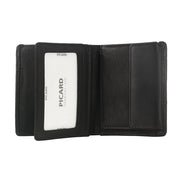 Picard Brooklyn Men's Bifold Leather  Wallet (Black)