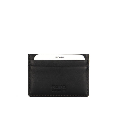 Picard Brooklyn Men's Leather Card Holder (Black)