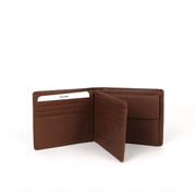 Picard Brooklyn Men's Leather Wallet with Centre Flap and Coin Compartment (Brown)