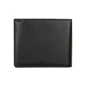 Picard Brooklyn Men's Bifold Leather Wallet with Card Window (Black)