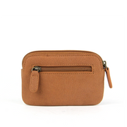 Picard Buffalo Ladies Leather Coin and Key Pouch with Flap (Tan)